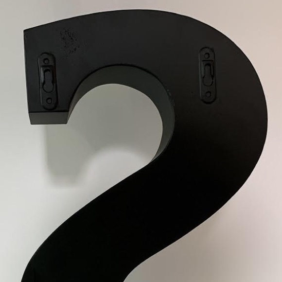 Metal wall hanging wine cork holder - letter “S” - Picture 2 of 3